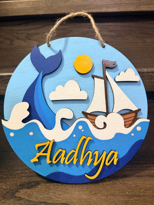Sailor’s Dream Personalized Name Sign