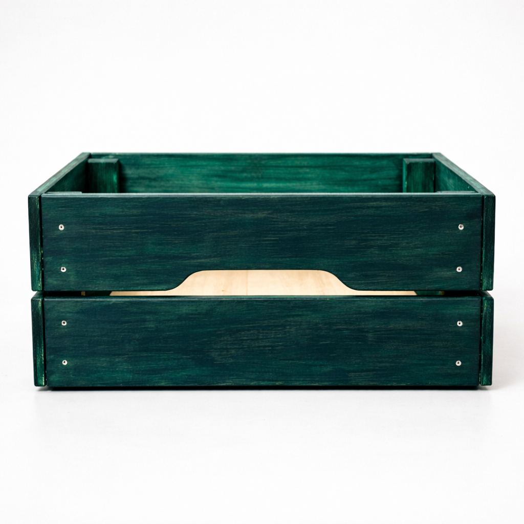 Hockey Star Wooden Crate