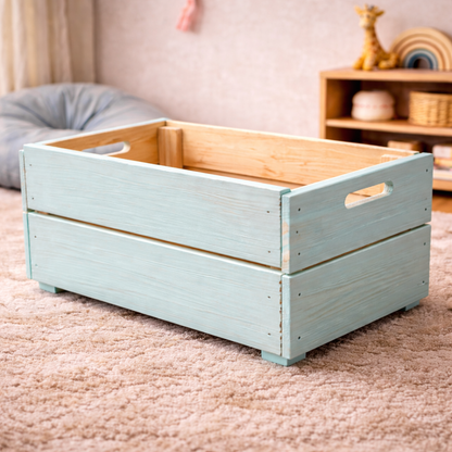 Young Explorer Wooden Crate