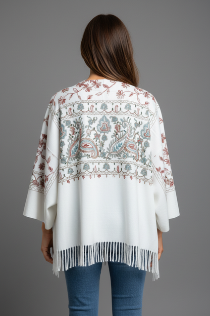 Nova: One-Size, All-Season Embroidered Cardigans