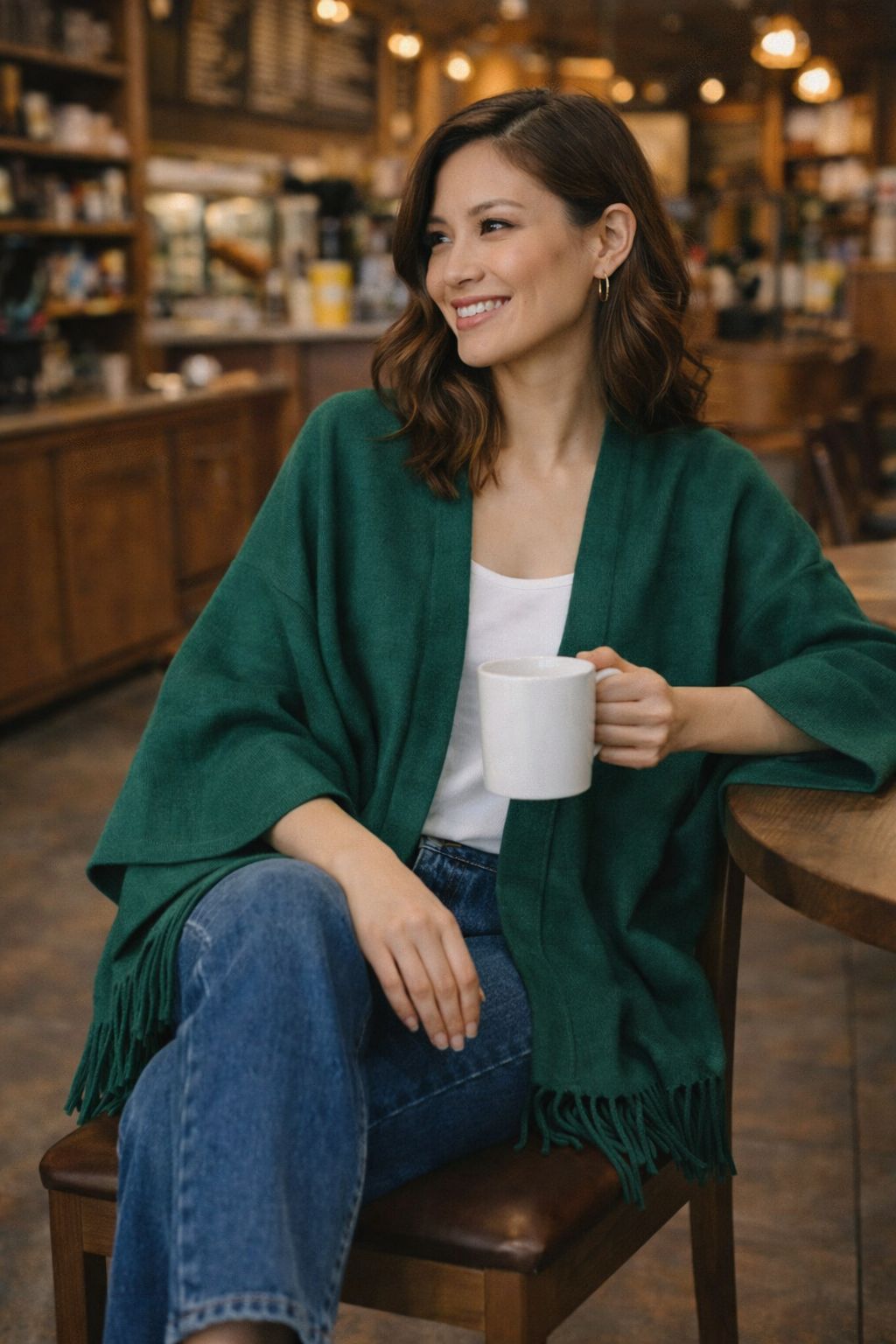 Tinct: One-Size, All-Season Shrug for Women